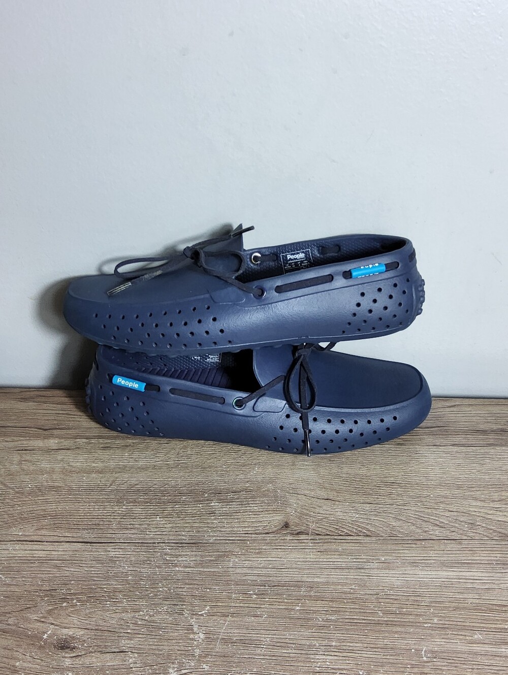 People Footwear Men's Navy Blue Slip On Boat Shoes Loafers M7 - Picture 8 of 10